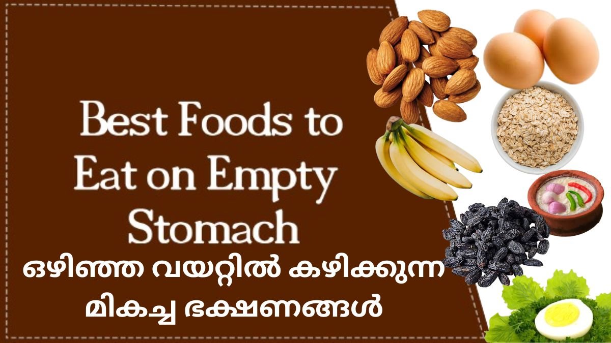 ഒഴിഞ്ഞ വയറ്റിൽ കഴിക്കുന്ന മികച്ച ഭക്ഷണങ്ങൾ 1 Best Foods Το East on An Empty Stomach